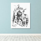 Toile La Triple Alliance, de Bismarck (Insitu (Plancher de Bois))