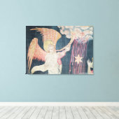 Toile La troisième trompette et l'étoile de Wormwood (Insitu (Plancher de Bois))