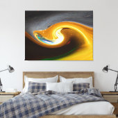 Toile La trompette abstraite (Insitu(Chambre))