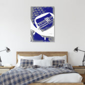 Toile La trompette silencieuse (Insitu(Chambre))