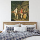 Toile La vache et les marchandises de la veuve Costard,  (Insitu(Chambre))