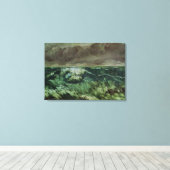 Toile La vague, après 1870 (Insitu (Plancher de Bois))