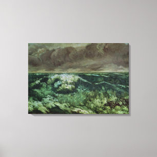 Toile La vague, après 1870