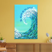 Toile La Vague De Son Renouveau (Insitu(Salon))