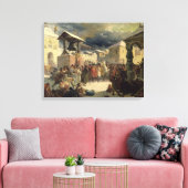 Toile La Veche dans la République de Novgorod, 1861 (Insitu(Salon))