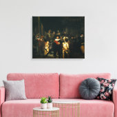 Toile La Veille de la nuit - Rembrandt (Insitu(Salon))