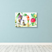 Toile La venge végétale masculine 2 (Insitu (Plancher de Bois))