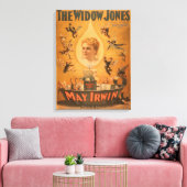 Toile "La veuve Jones" attirant des hommes comme des mou (Insitu(Salon))