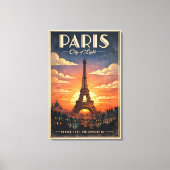 Toile La vie à Paris (Recto)