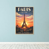 Toile La vie à Paris (Insitu (Plancher de Bois))