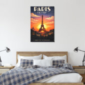 Toile La vie à Paris (Insitu(Chambre))