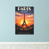 Toile La vie à Paris (Insitu (Plancher de Bois))