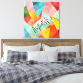 Toile La vie abstraite colorée (Insitu(Chambre))