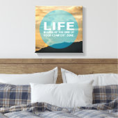 Toile La vie commence (Insitu(Chambre))