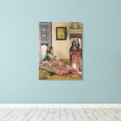 Toile La vie dans le harem, Le Caire (Insitu (Plancher de Bois))