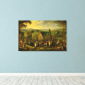 Toile La vie dans un pays avec une scène Mariage (Insitu (Plancher de Bois))