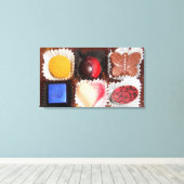 Toile La vie est comme une boîte de chocolats (Insitu (Plancher de Bois))