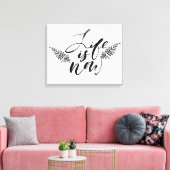 Toile La vie est maintenant (Insitu(Salon))