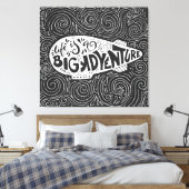 Toile La Vie Est Une Grande Aventure (Insitu(Chambre))