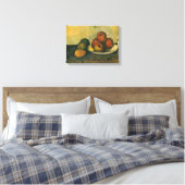 Toile La vie morte avec les pommes par Paul Cezanne (Insitu(Chambre))