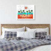 Toile La Vie N'Est Que Plage (Insitu(Chambre))