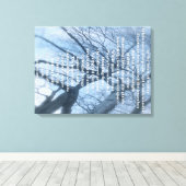 Toile La vie secrète des arbres (Insitu (Plancher de Bois))