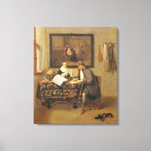 Toile La Vie Studieuse, 1662 (Recto)