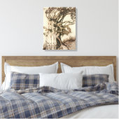 Toile La vieille femme dans le bois par Arthur Rackham (Insitu(Chambre))