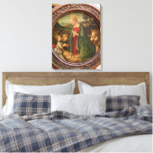 Toile La Vierge adorant l'enfant Christ (Insitu(Chambre))