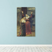 Toile La Vierge au pied de la Croix (Insitu (Plancher de Bois))