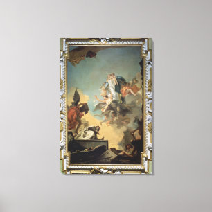 Toile La Vierge de Carmel donnant l'omoplate au Ble