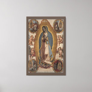 Toile La Vierge de Guadalupe Imprimer