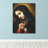 Toile La Vierge de l'Annonciation, c.1653-55 (Insitu (Plancher de Bois))