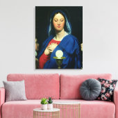 Toile La Vierge de l'hôte, 1866 (Insitu(Salon))