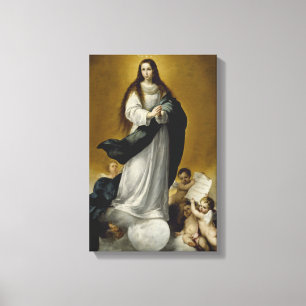 Toile La Vierge de l'Immaculée Conception