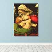 Toile La Vierge du Crochet Vert, 1507-10 (Insitu (Plancher de Bois))