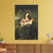 Toile La Vierge et l'enfant (Insitu(Salon))