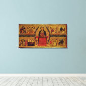 Toile La Vierge et l'Enfant incarnés (Insitu (Plancher de Bois))