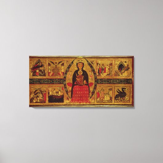 Toile La Vierge et l'Enfant incarnés (Recto)