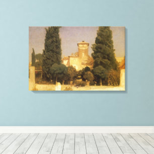 Toile La Villa Malte, Rome par Lord Frederic Leighton