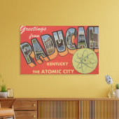 Toile La Ville Atomique - Scènes de grandes lettres (Insitu(Salon))