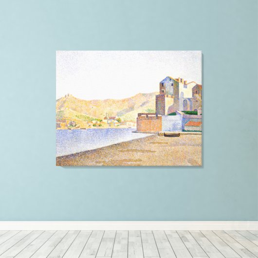 Toile La ville de plage (Insitu (Plancher de Bois))