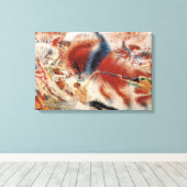 Toile La ville se lève (par Umberto Boccioni) (Insitu (Plancher de Bois))