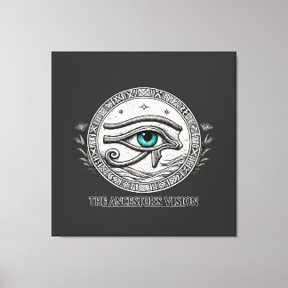 Toile La Vision de l'Ancêtre | Œil d'Horus