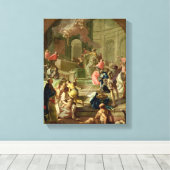 Toile La vision de saint Benoît, vers 1760 (Insitu (Plancher de Bois))