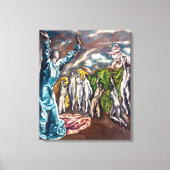 Toile La Vision de saint Jean | El Greco | (Recto)