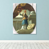 Toile La vision de Zacharie (Insitu (Plancher de Bois))