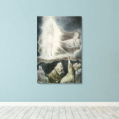 Toile La vision d'Eliphaz, 1825 (Insitu (Plancher de Bois))