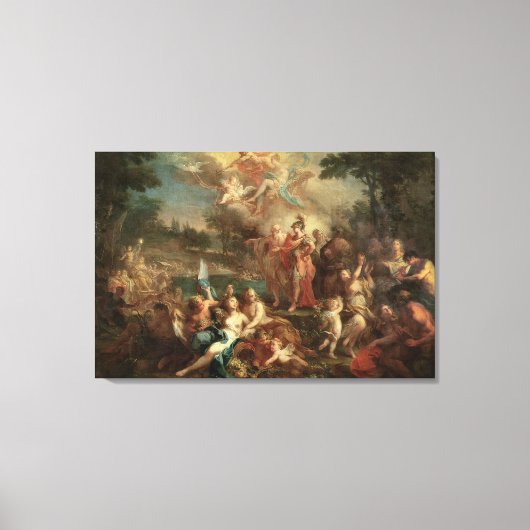 Toile La vision des océans dans les champs Elysiens (Recto)