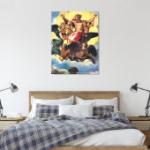 Toile La Vision d'Ézéchiel, peinture de Raphaël, (Insitu(Chambre))